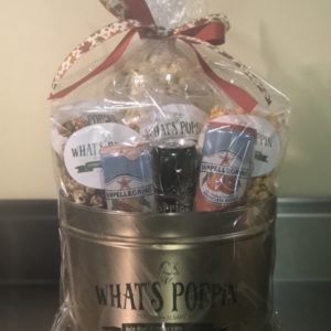 whats poppin popcorn gift basket sm